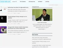 Tablet Screenshot of ismailcakir.com